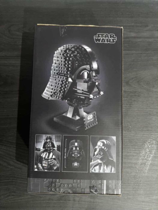 klocki hełm darth vader jak lego nowy