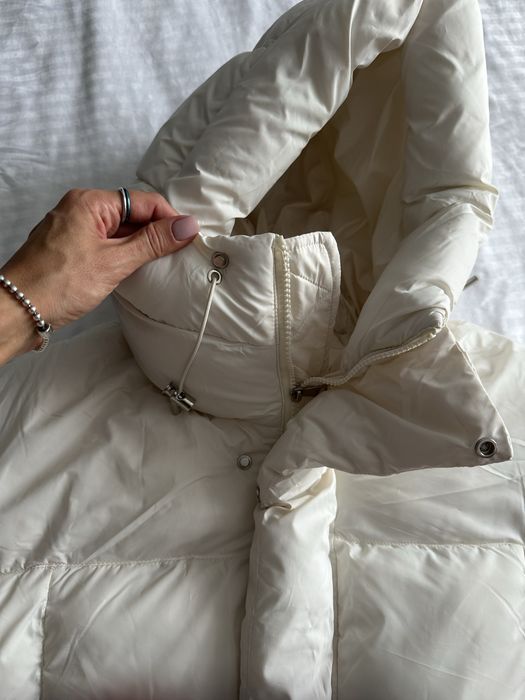 Куртка жіноча, пуховик жіночий, біла куртка