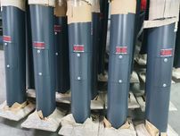 Słup 114/60 ocynk antracyt 4m