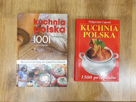 Książki kucharskie - kuchnia polska z obrazkami