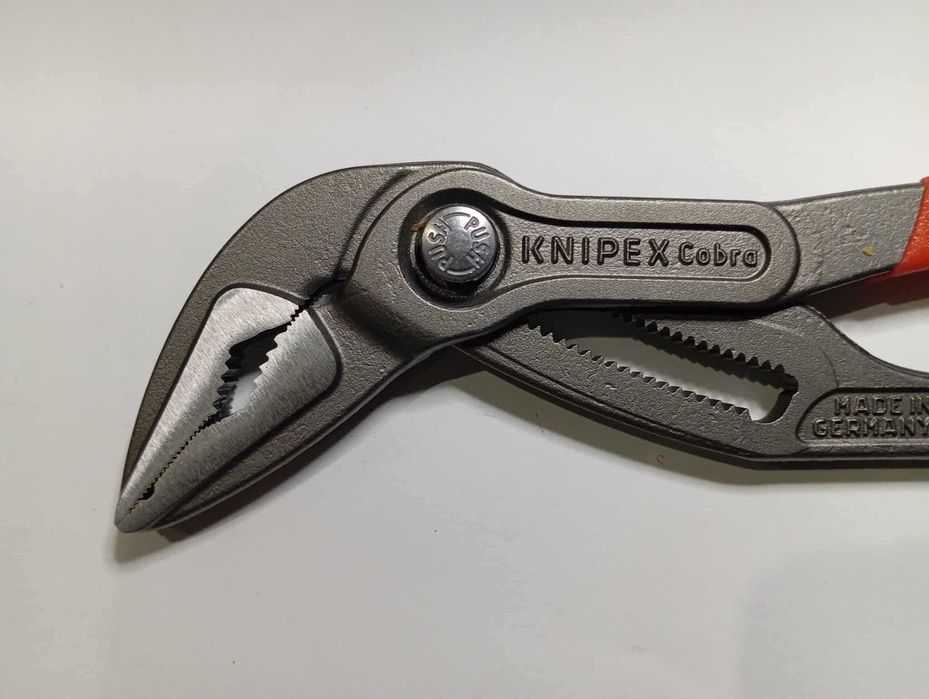 KNIPEX Cobra ES Szczypce  do rur z wydłużoną szczęką 87 51  250 SB