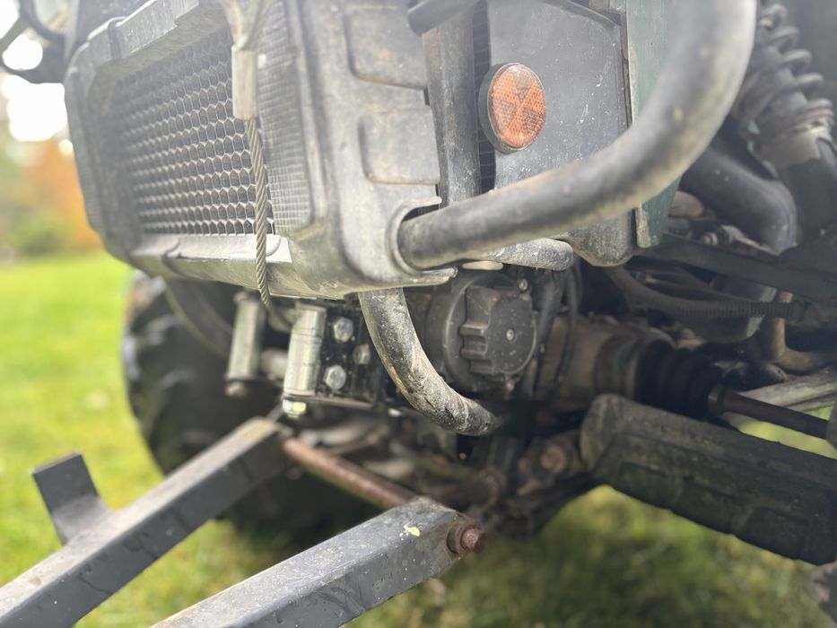 Quad yamaha kodiak 450 4x4 wyciagarka z plugiem i przyczepką