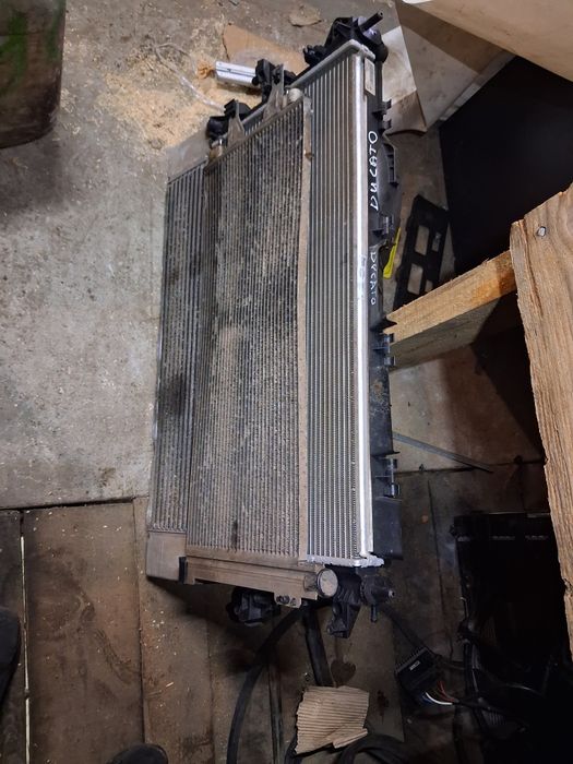 Радиатор интеркулер Fiat Ducato 2.3d разборка
