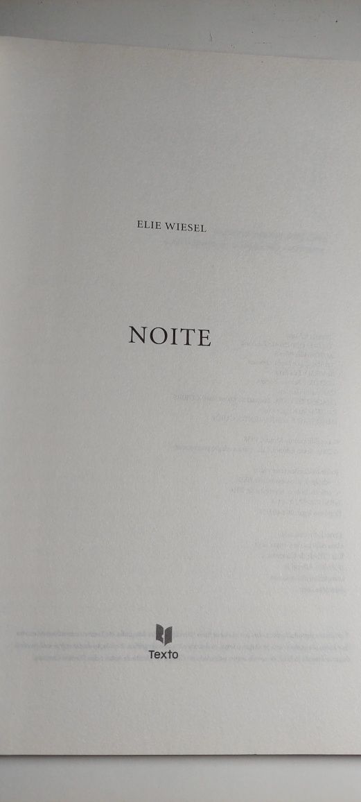 Noite - Elie Wiesel (Texto)