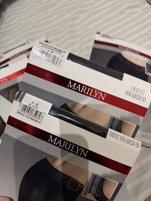 КОЛГОТЫ ТЕРМО, утяжка, ажурные MARILYN