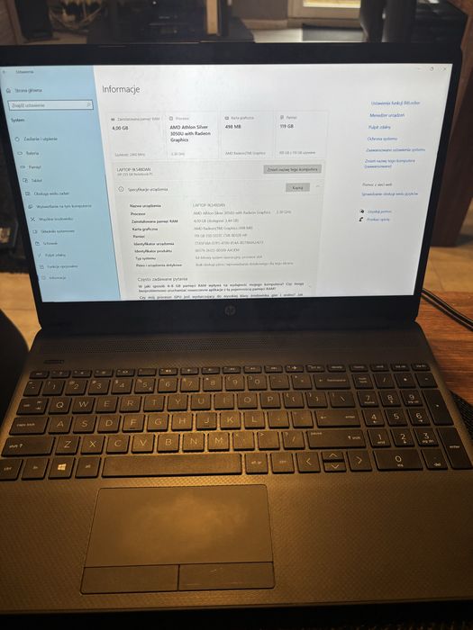 Laptop Hp 15’ calowy w Bardzo Dobrym Stanie