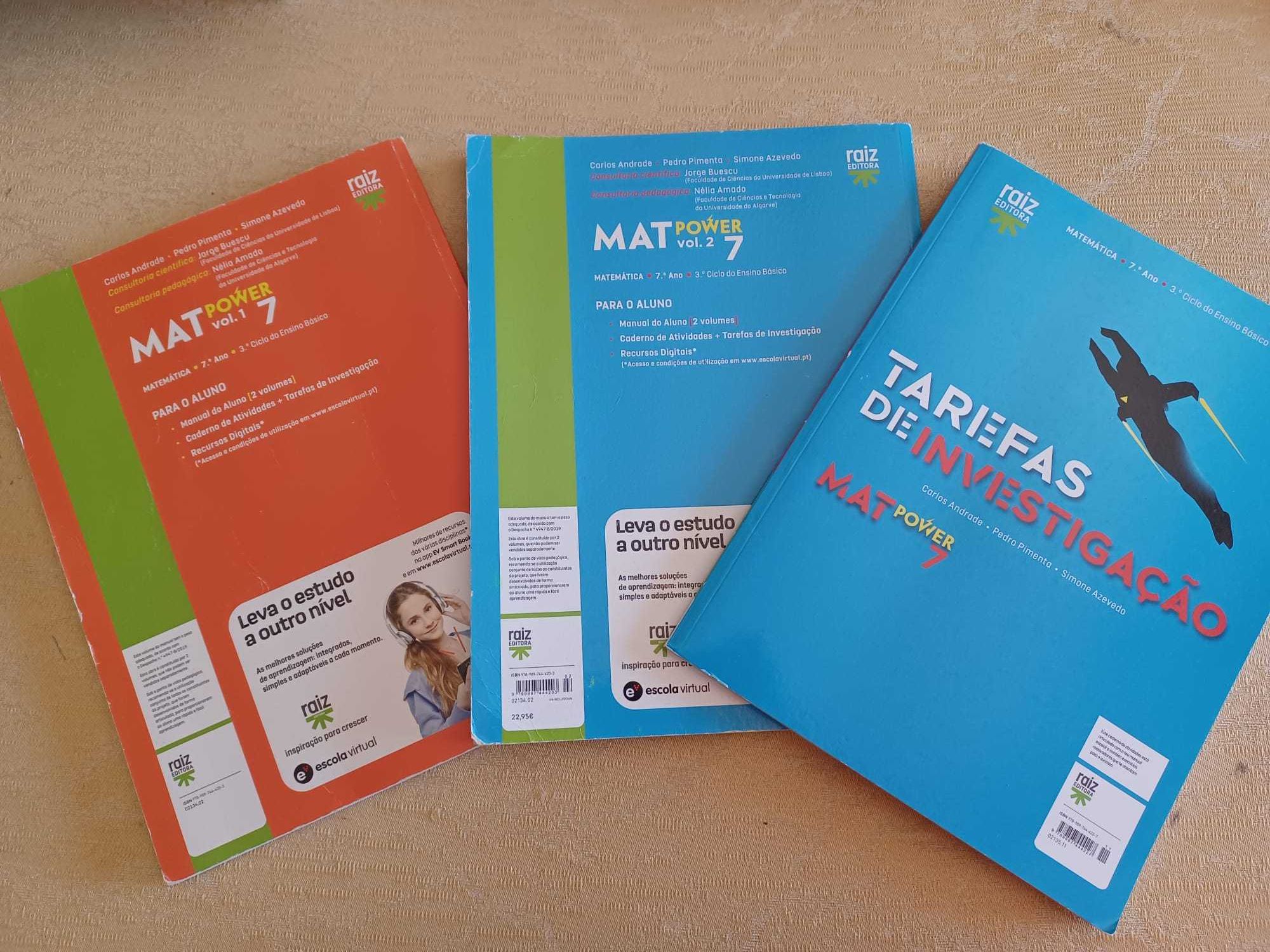 MatPower 7 - Matemática - 7.º ano