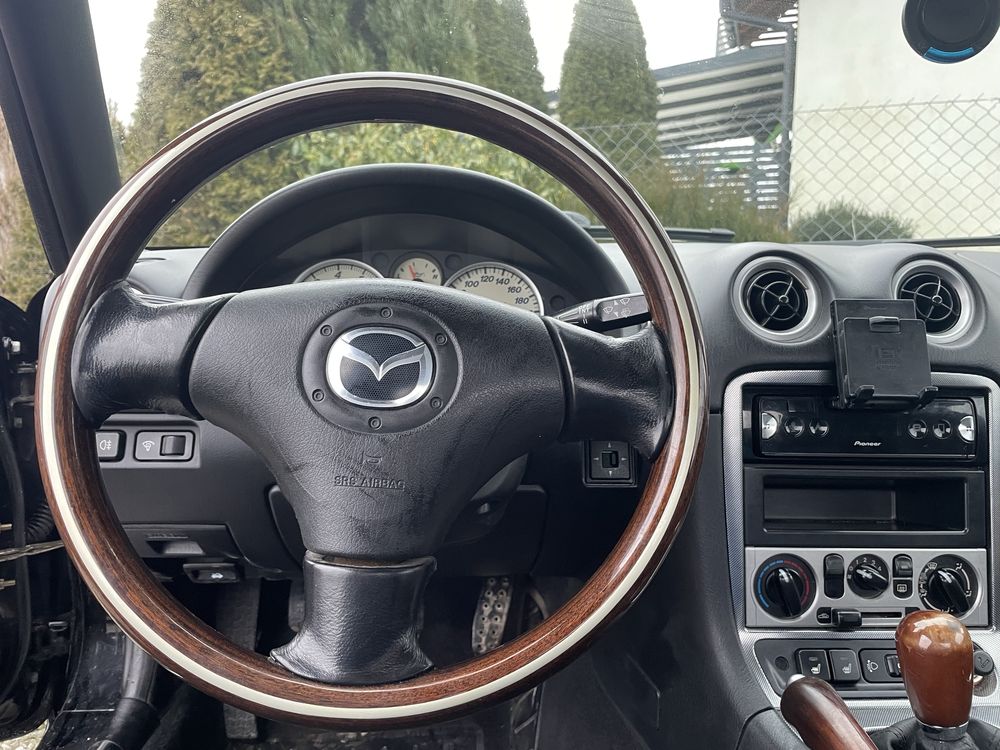 Mazda Mx5 2005 Impulse Skóra Drewno 135tkm Lekko USZKODZONA