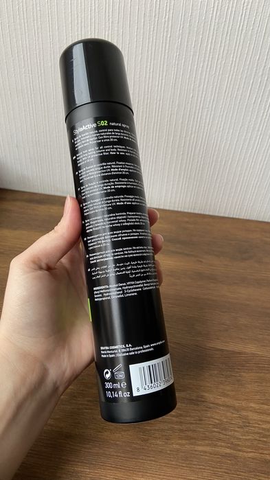 Еко-спрей для додання об'єму волоссю Erayba S02 Volumizer, 300 ml