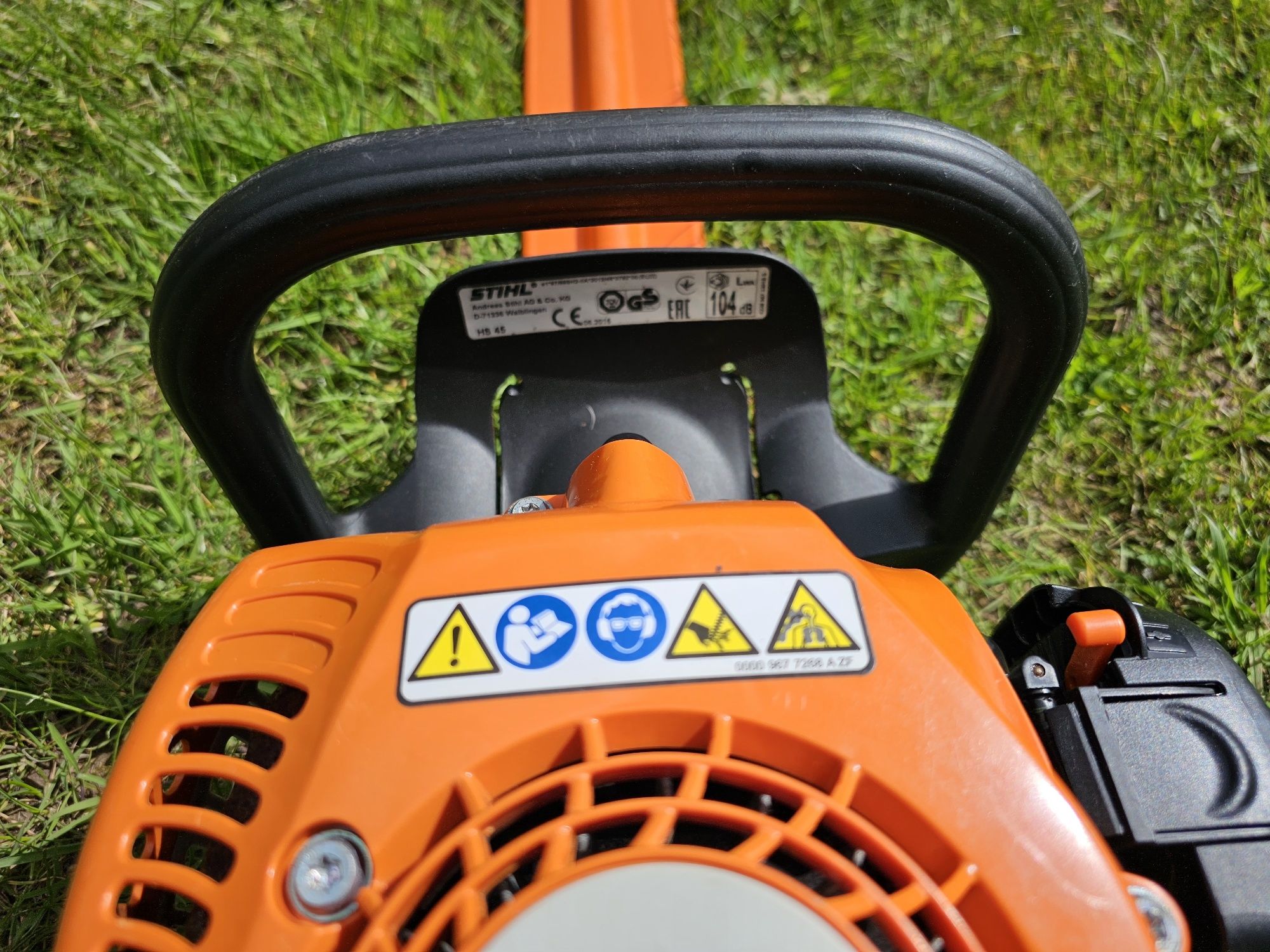 Nożyce do żywopłotu STIHL HS 45. Benzyna dwusuw