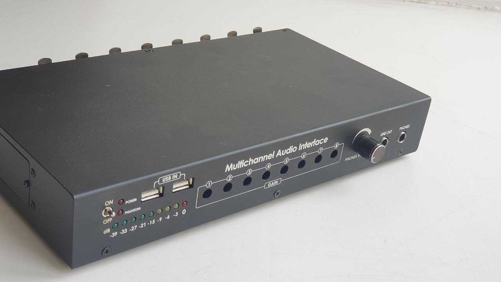 Багатоканальний USB-аудіо інтерфейс "SRS Femida Audio Interface 8U"