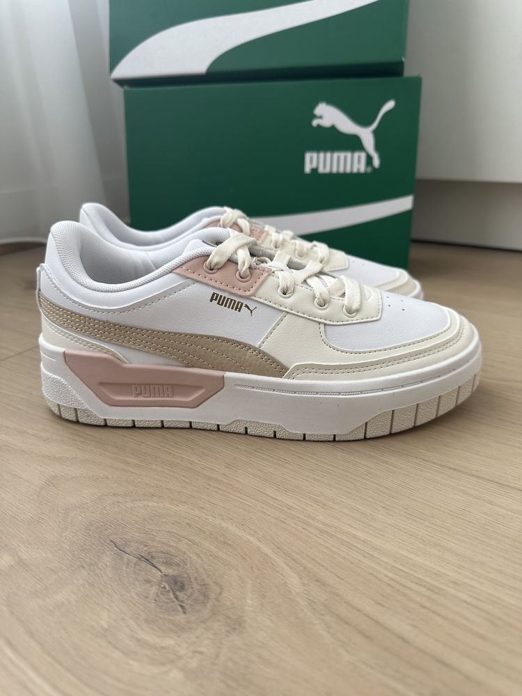 Кросівки кеди на весну літо шкіряні Puma cali dream