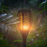 4 x Lampa ogrodowa solarna OGIEŃ  *HIT* *NOWOŚĆ*