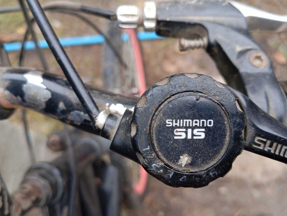 Велосипед з системою Shimano