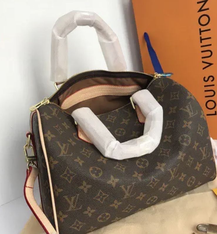 Сумка  Louis Vuitton Speedy 30 см люкс качество