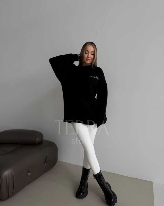 Лосини на подвійному флісі теплі "Black Friday"