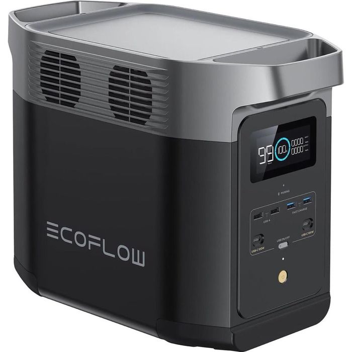 Зарядна станція EcoFlow Delta 2, 1800 Вт, 1024 Вт/год
