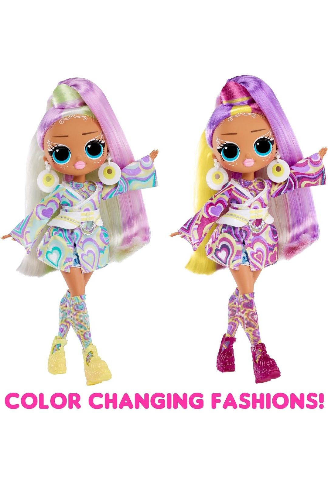 LOL Surprise OMG Sunshine Sunrise Fashion Doll with Color Changing Hai