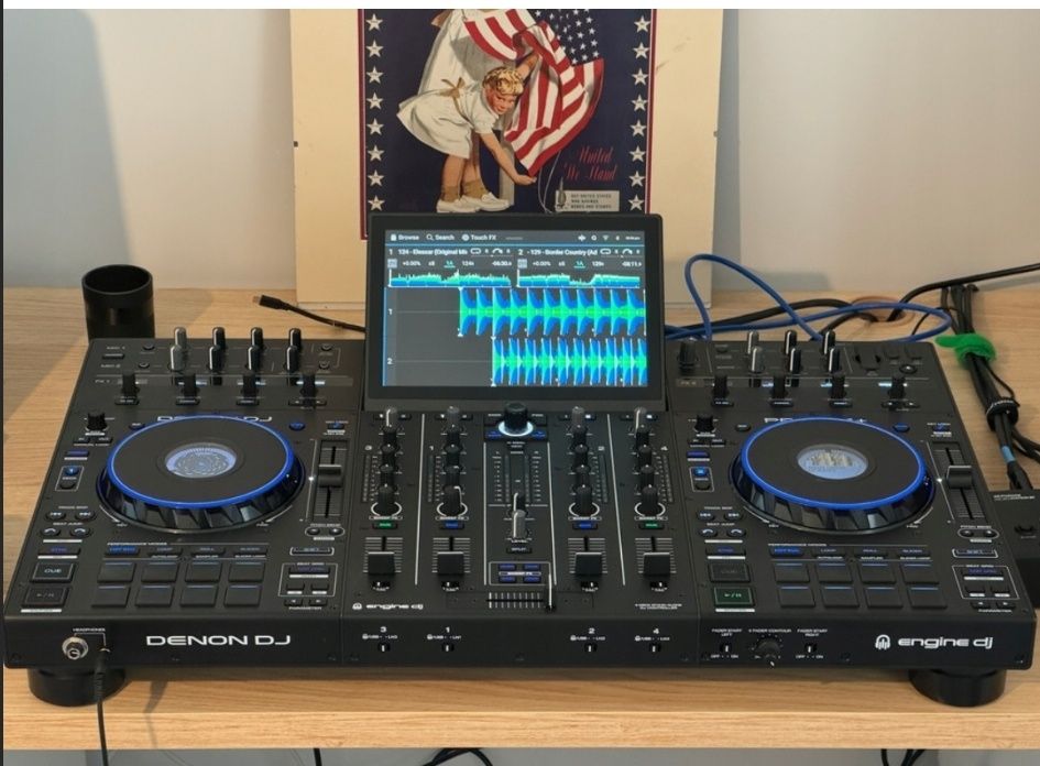 Denon DJ Prime 4+ GWARANCJA + dysk SSD