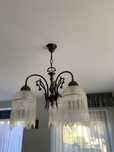 Lampa sufitowa mosiężna Kutek palermo