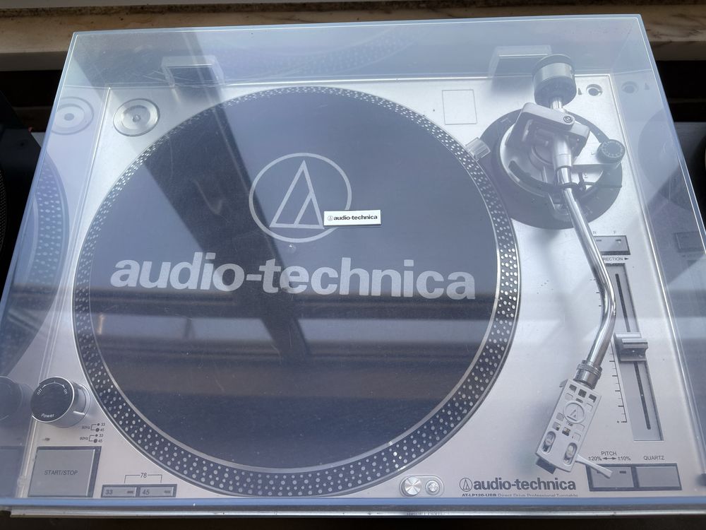 Gira discos audio technica lp 120 usb