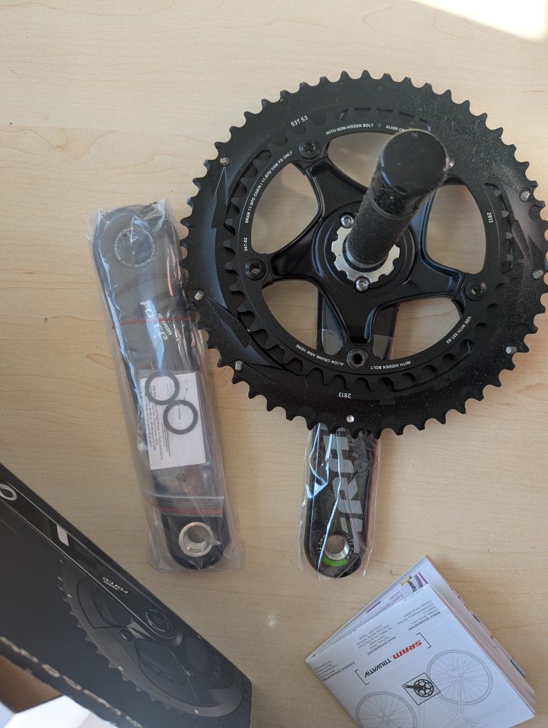 Mechanizm korbowy SRAM Force 22 GXP YAW (39-53T) czarny