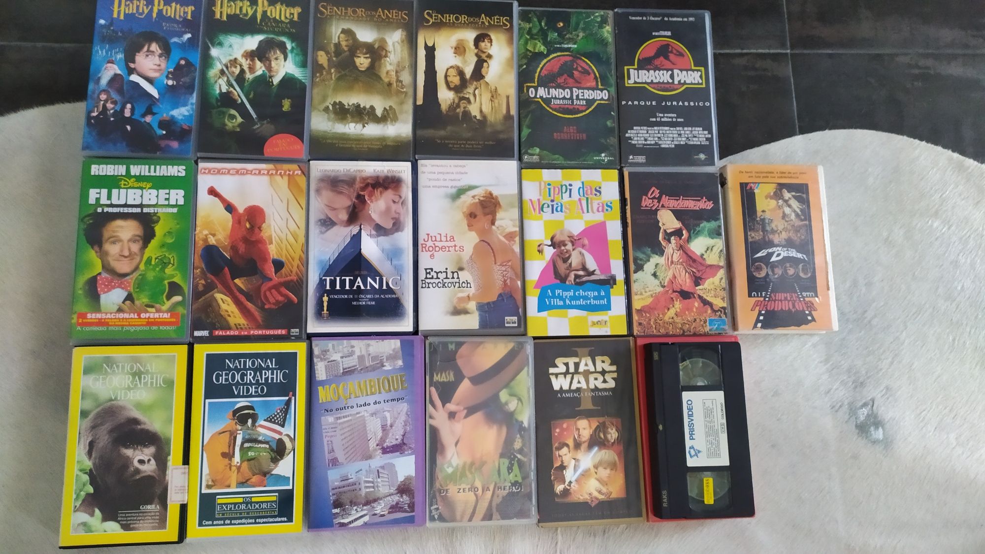 VHS antigos