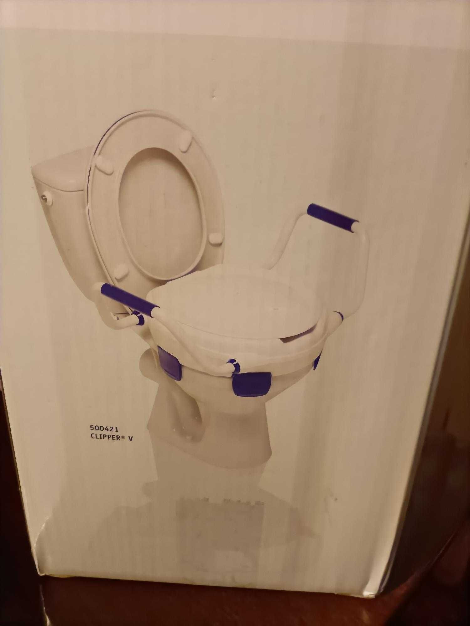 Nakładka sedesowa WC, podwyższenie WC na toaletę WC Clipper V