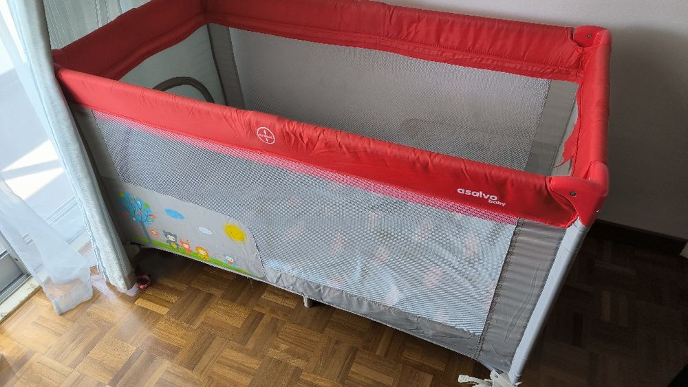 Cama viagem bebe c/ duas alturas