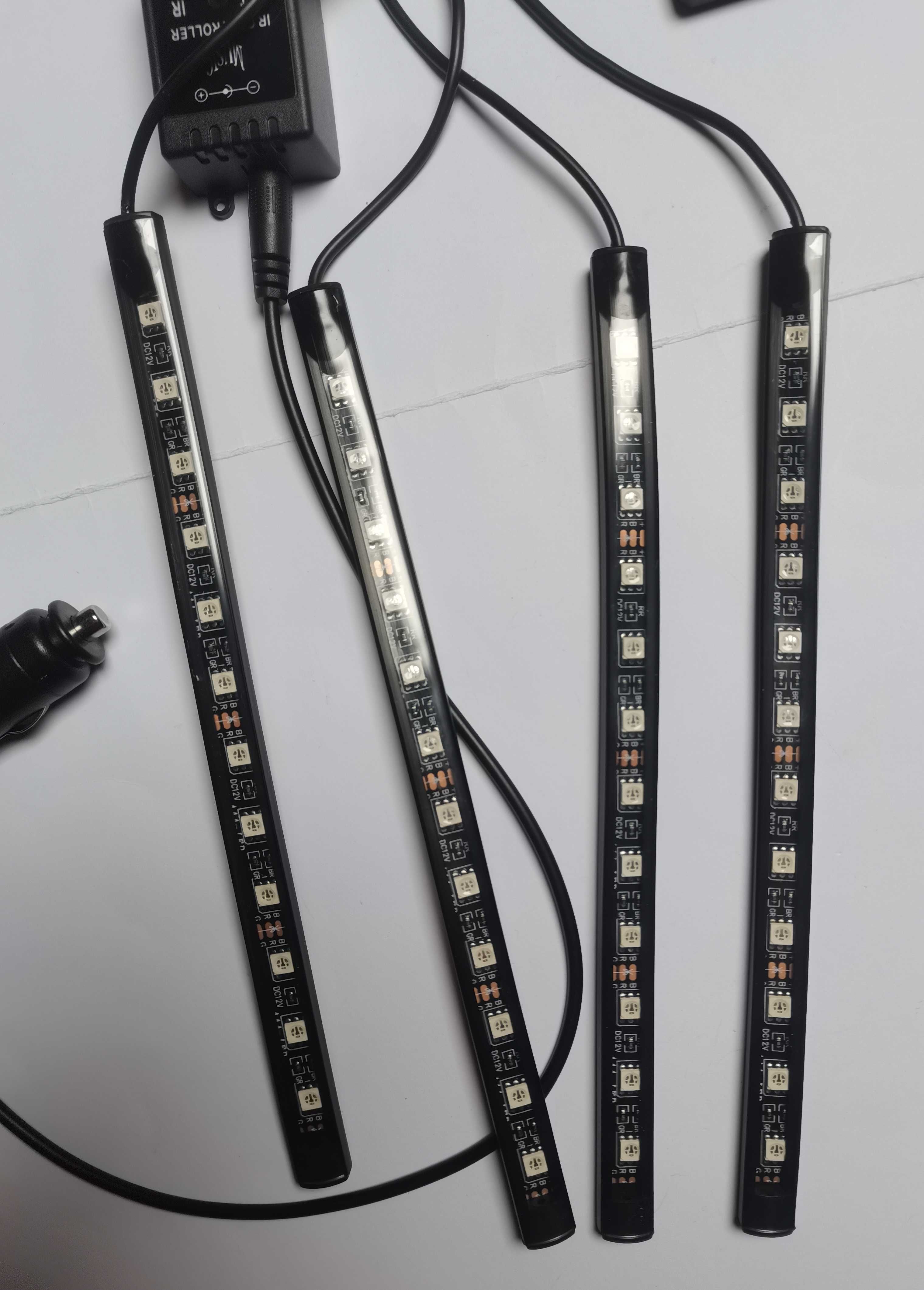 Neon LED, taśma RGB, oświetlenie / podświetlenie do samochodu