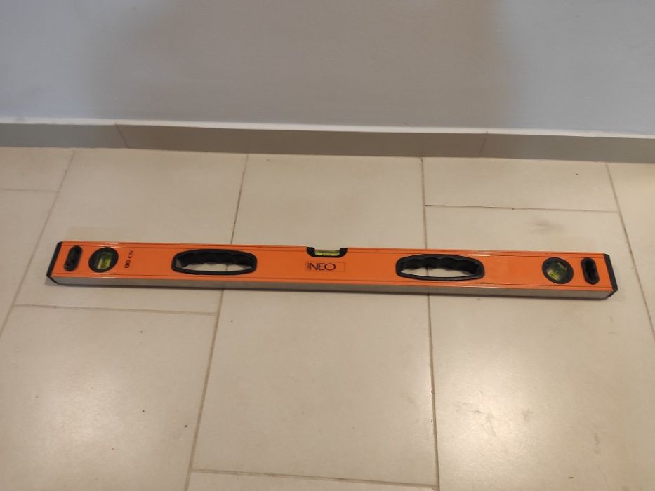 Poziomica aluminiowa TOOLS NEO 80 cm  - 3 libelle NOWA