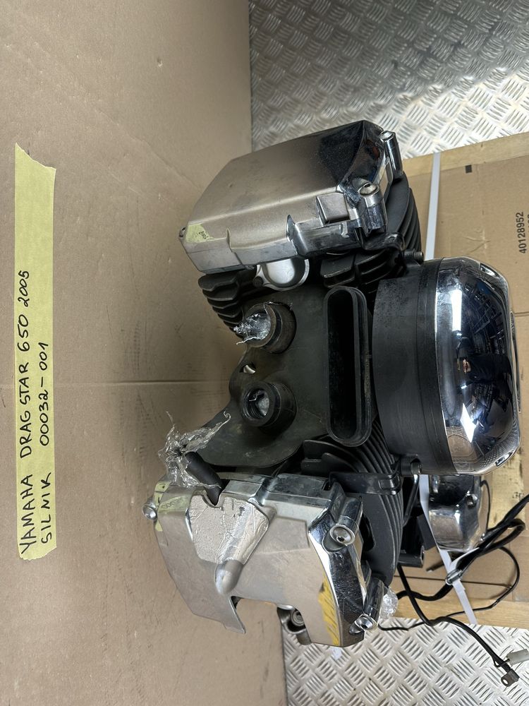 Yamaha Drag Star 650 XVS 2005 Silnik Engine Motor Kompletny Montaż !