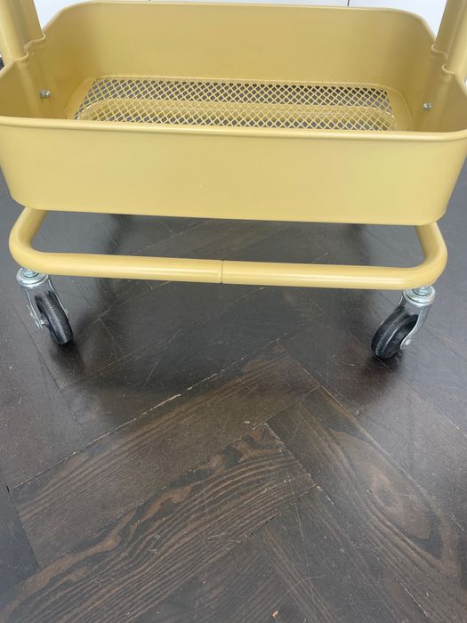 Ikea regał kosz na kółkach Raskog
