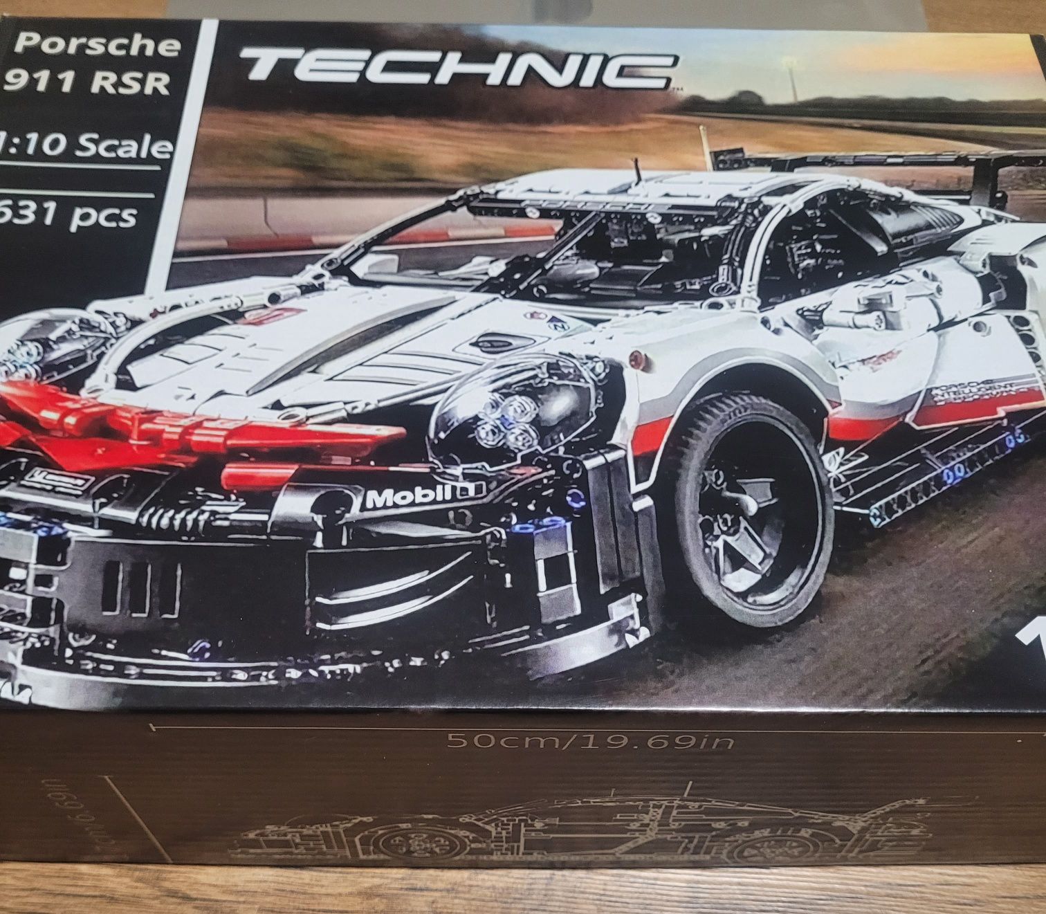 В коробці ‼️ Конструктор Porsche 911 RSR Technic 42096 Lego 1в1 1580 д
