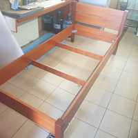 Łóżko drewniane solidnie 210x100cm