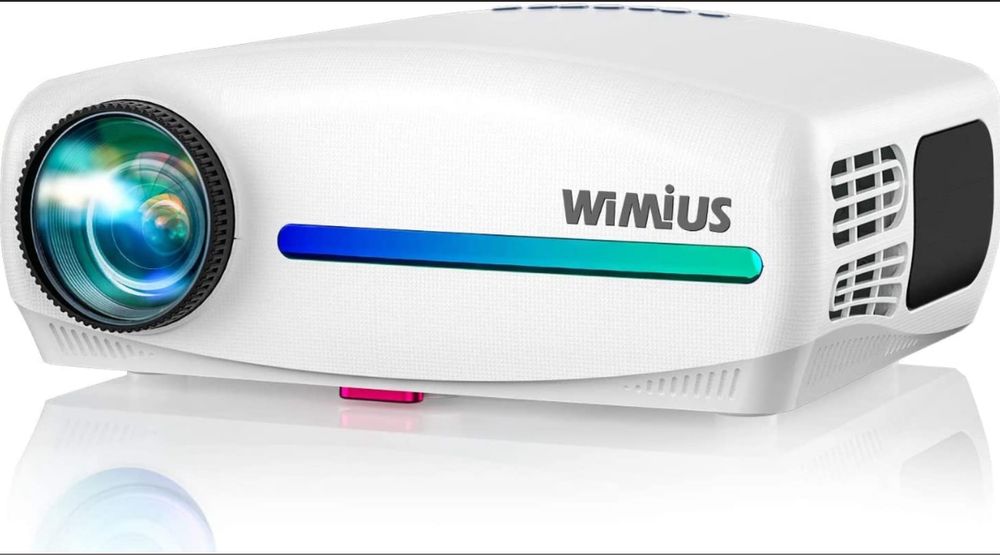 Проектор WiMiUS S1 FullHD LED 6000 Лм White