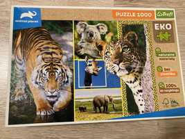 puzzle 1000 eko trefl Animal Planet 91751