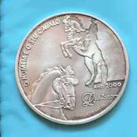 1000 Escudos 2000 - O Homem e o seu Cavalo - prata