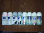 Zestaw damskich i męskich antyperspirantow kulkowych nivea