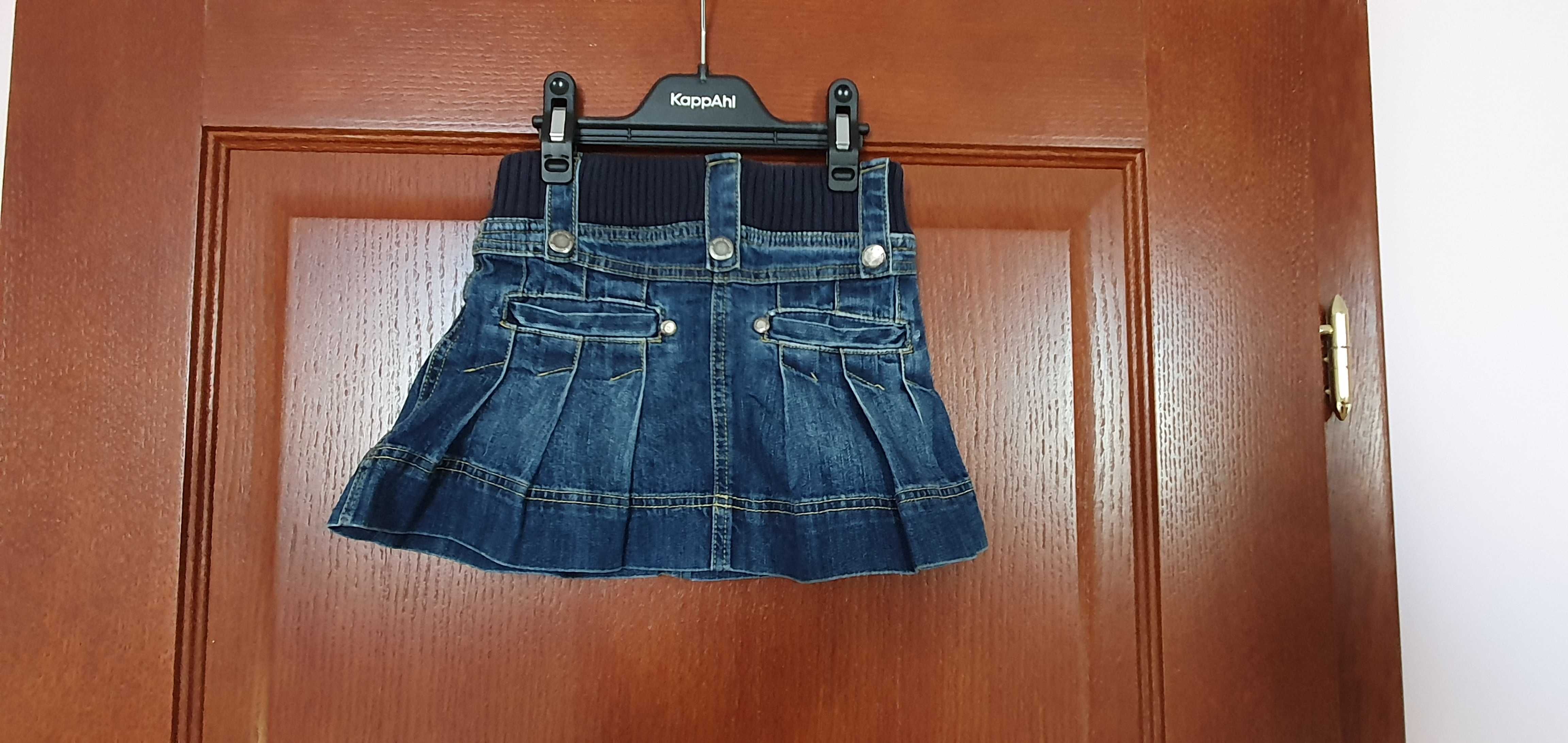 Spódnica dżinsowa dla dziewczynki 2/3 lata rozmiar 98 Zara