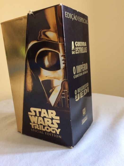 VHS Star Wars Trilogy Edição Especial + Episódio I