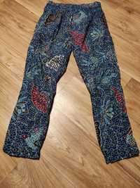 Śliczne spodnie alladynki szarawary S