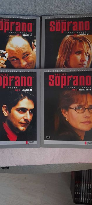 Rodzina Soprano filmy na dvd sezon 2, 3 , 4, 5, 6A