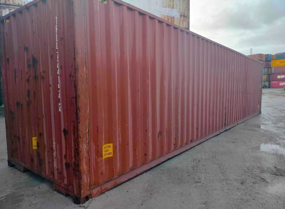 Kontener morski 40’HC 12m używany | kontener magazynowy DOSTAWA /NJ