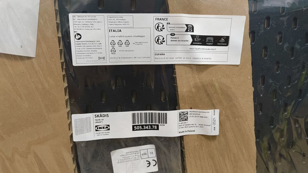 Nowa tablica Skadis Ikea