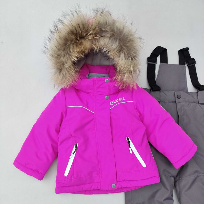 Зимовий термокомбінезон для дівчинки термо роздільний новий дитячий