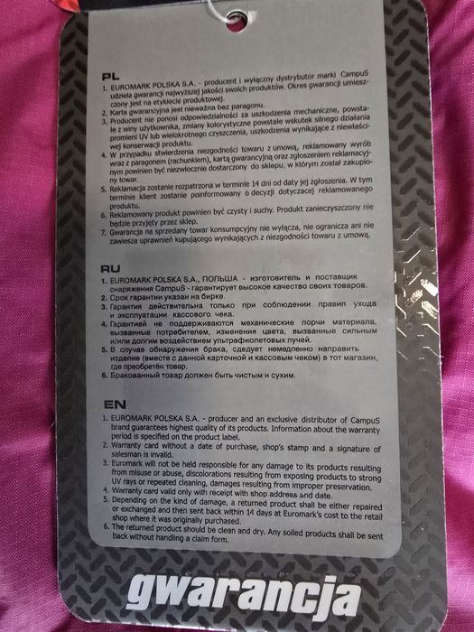 Kurtka przeciwdeszczowa Campus Gosia Junior Rozmiar 158