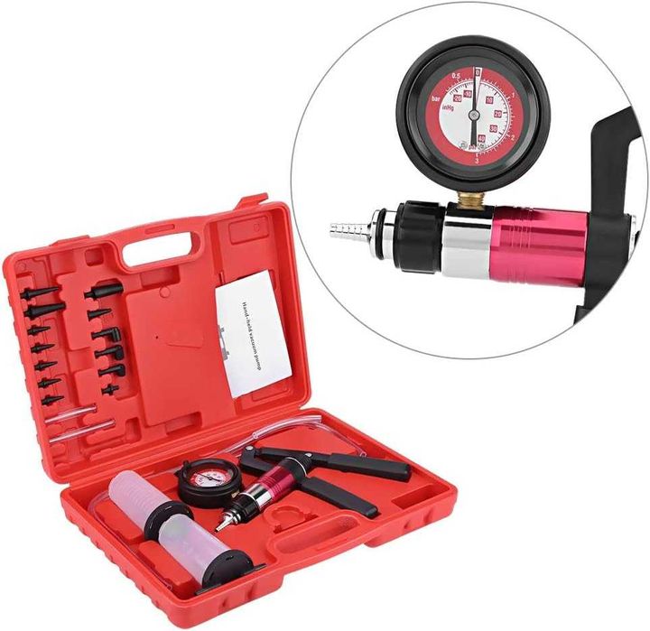 Zestaw testowania ciśnienia pompy próżniowej odpowietrzania hamulców