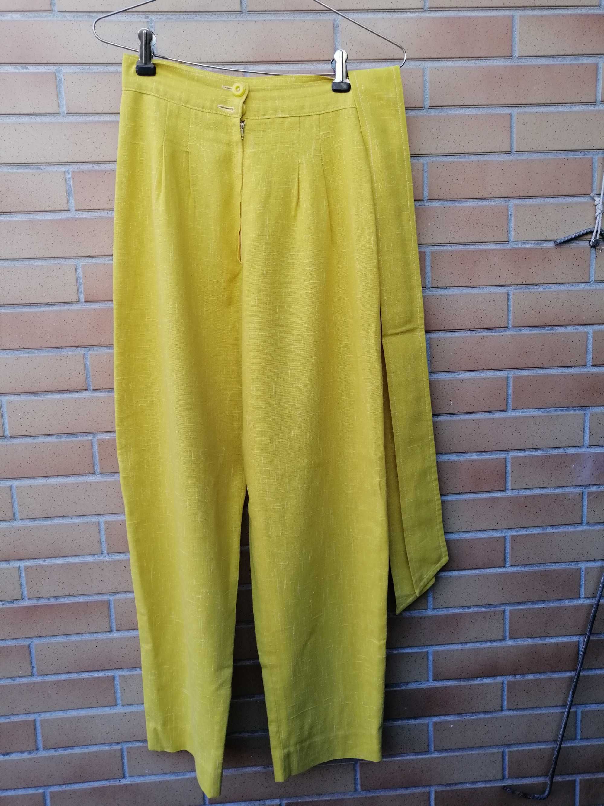 Conjunto casaco e calca