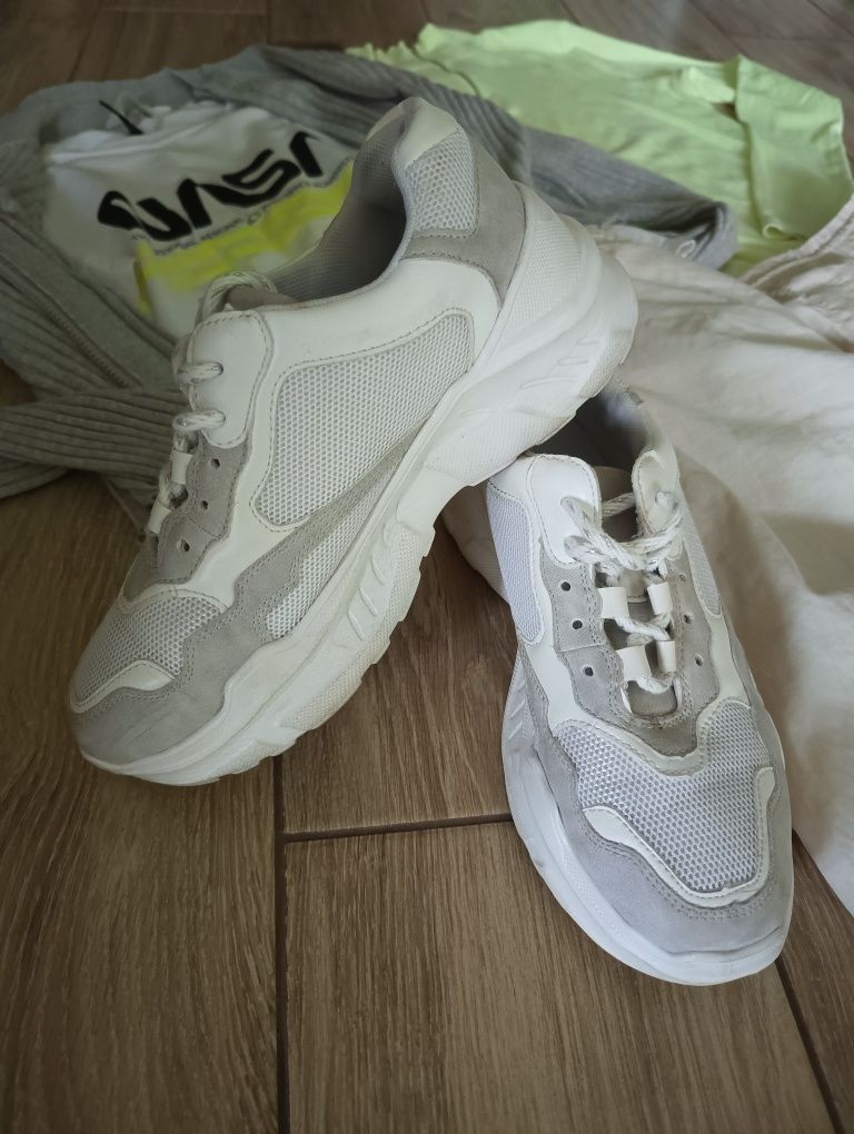 Paczka H&M dziewczynka r. 164/ S buty 37